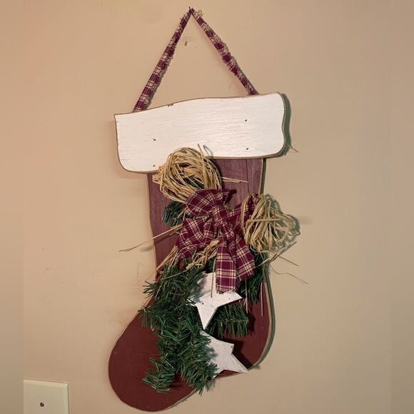 2 rustic stockings  Inv 189 - Picture 1 of 2